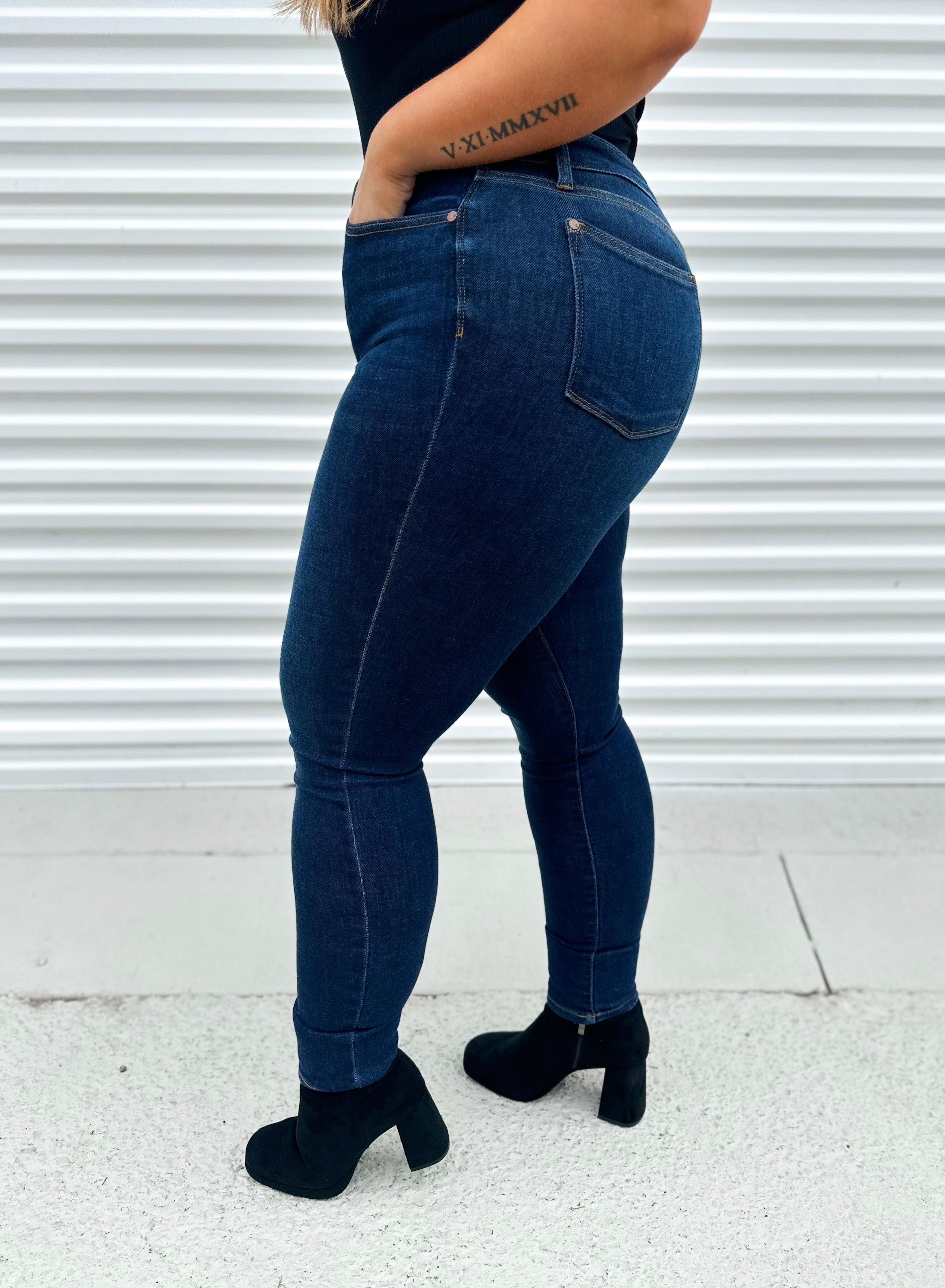 RESTOCK: Memories To Make Skinny Jeans by Judy Blue-190 Jeans-Judy Blue-Heathered Boho Boutique, Women's Fashion and Accessories in Palmetto, FL