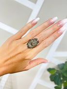 Pyrite Ring-310 Jewelry-Pichincha-Heathered Boho Boutique, Women's Fashion and Accessories in Palmetto, FL