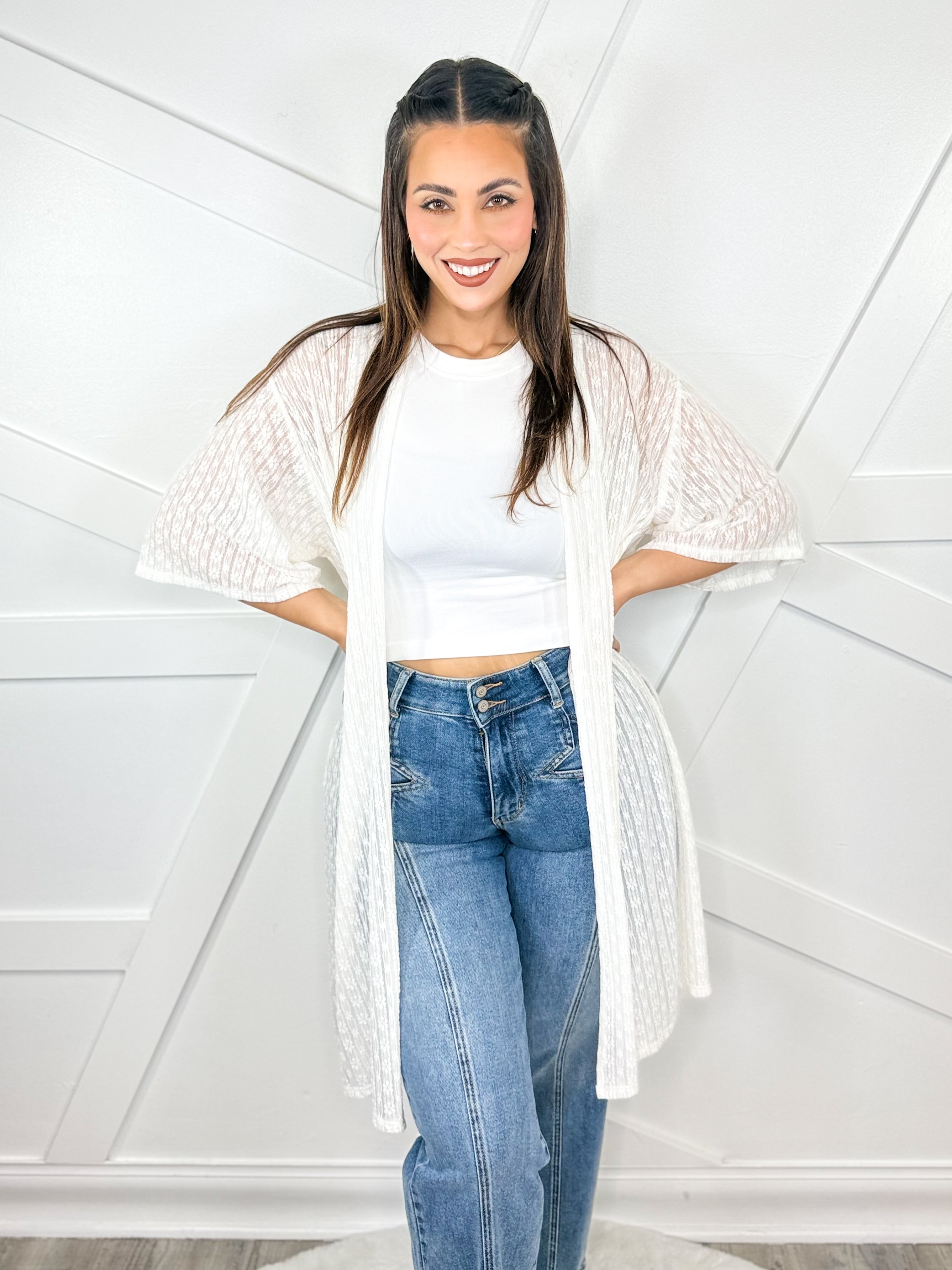 Main Event Cover Up-220 Cardigans/ Kimonos-P.S. Kate-Heathered Boho Boutique, Women's Fashion and Accessories in Palmetto, FL