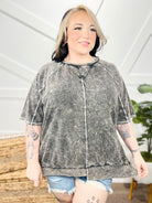 Giving Looks Top-110 Short Sleeve Top-J. Her-Heathered Boho Boutique, Women's Fashion and Accessories in Palmetto, FL