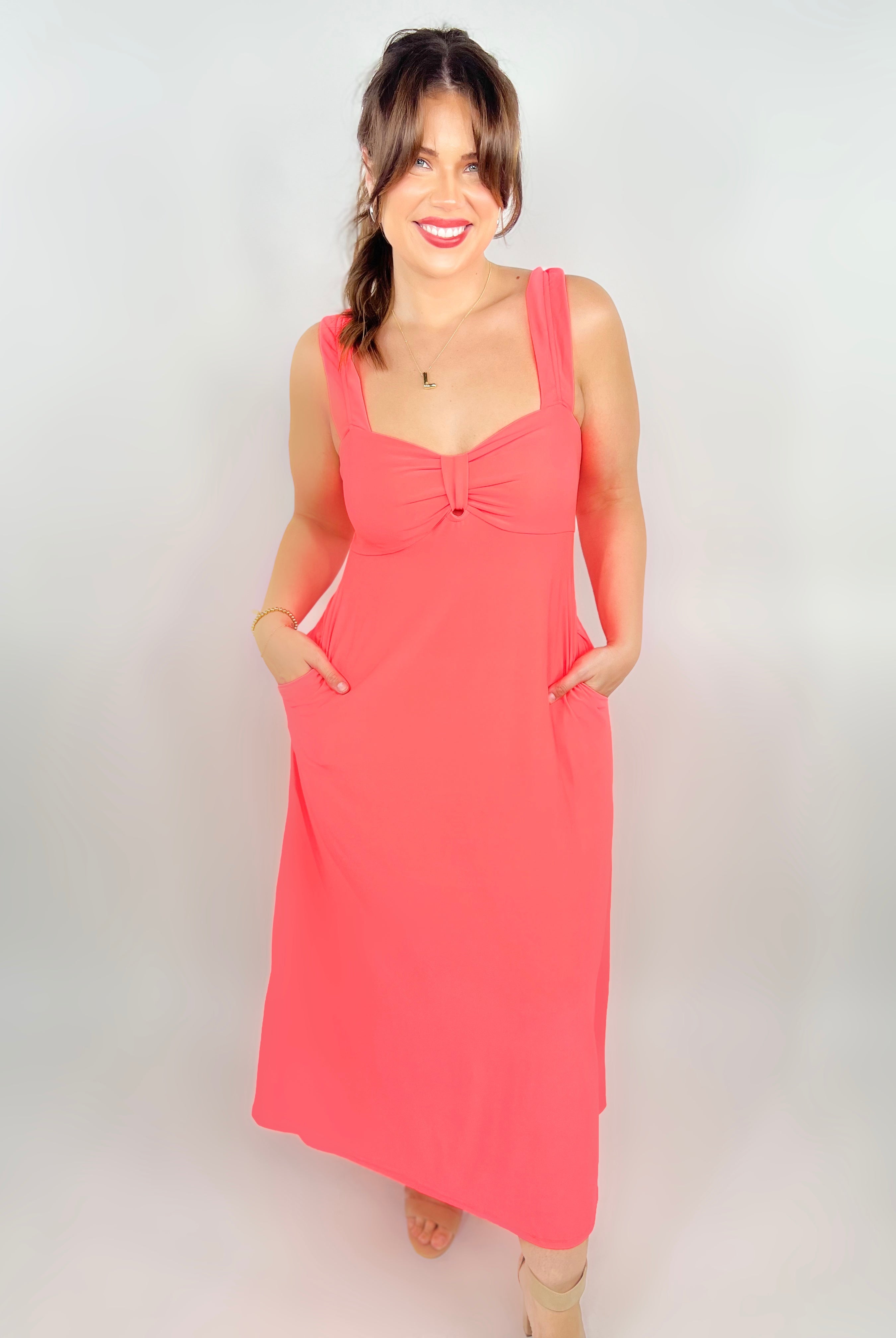 Horizon Midi Dress-230 Dresses/Jumpsuits/Rompers-Sew In Love-Heathered Boho Boutique, Women's Fashion and Accessories in Palmetto, FL