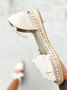 Off White Noella Flats-350 Shoes-Mia Shoes-Heathered Boho Boutique, Women's Fashion and Accessories in Palmetto, FL