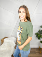 Fall Boujee Boo Graphic Tee-130 Graphic Tees-Heathered Boho-Heathered Boho Boutique, Women's Fashion and Accessories in Palmetto, FL