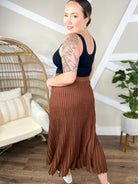 Following the Path Skirt-170 Skort/ Skirt-Oddi-Heathered Boho Boutique, Women's Fashion and Accessories in Palmetto, FL