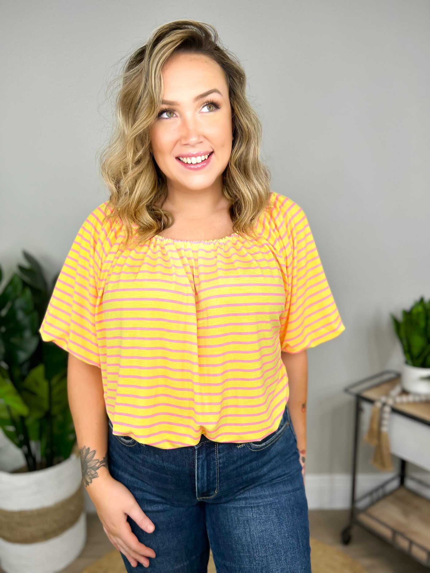 Sunshine and Stripes Top