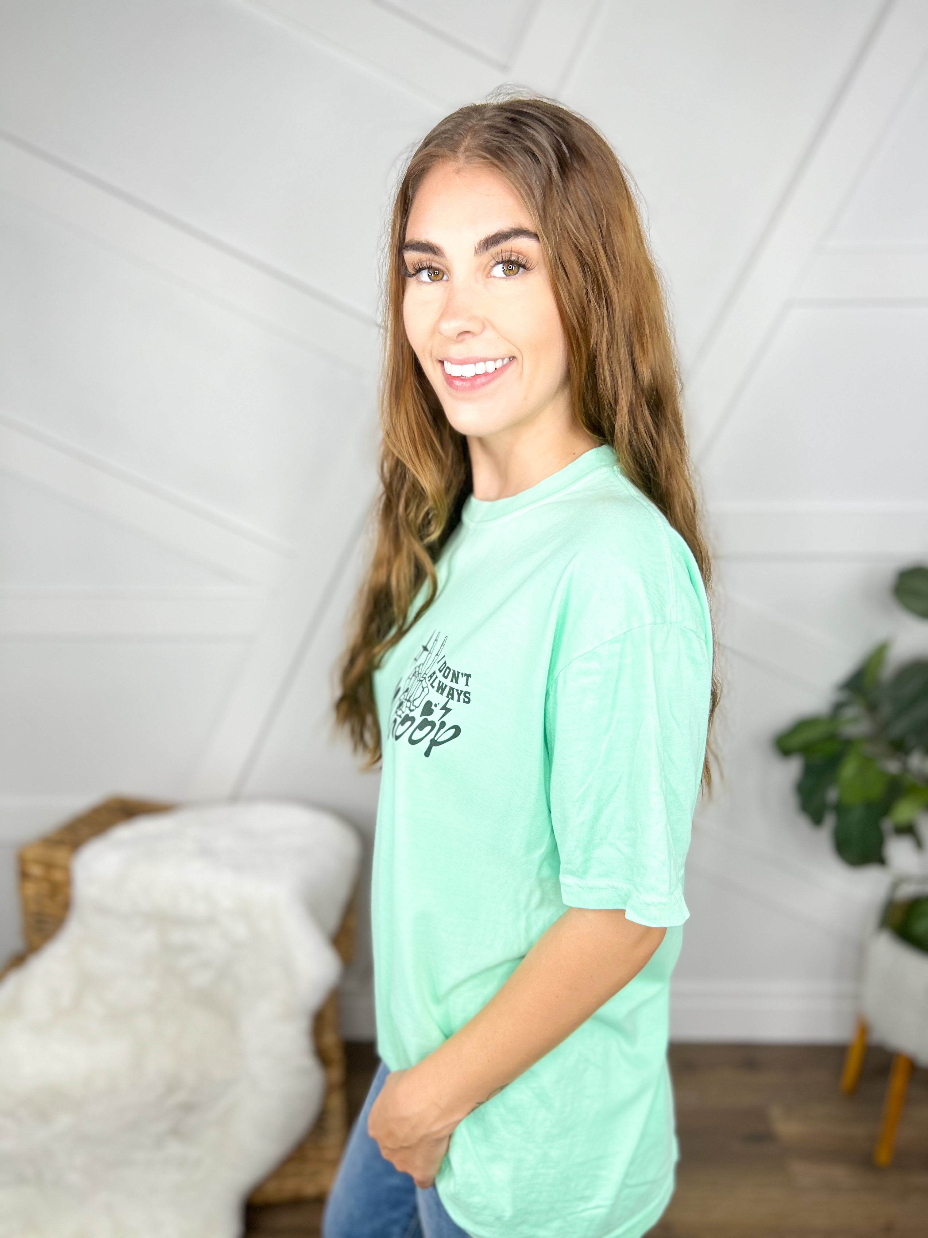 Whoop There It Is Graphic Tee-130 Graphic Tees-Heathered Boho-Heathered Boho Boutique, Women's Fashion and Accessories in Palmetto, FL