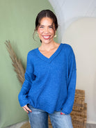 Weekend Comfort Ribbed Top-120 LONG SLEEVE TOPS-ZENANA-Heathered Boho Boutique, Women's Fashion and Accessories in Palmetto, FL