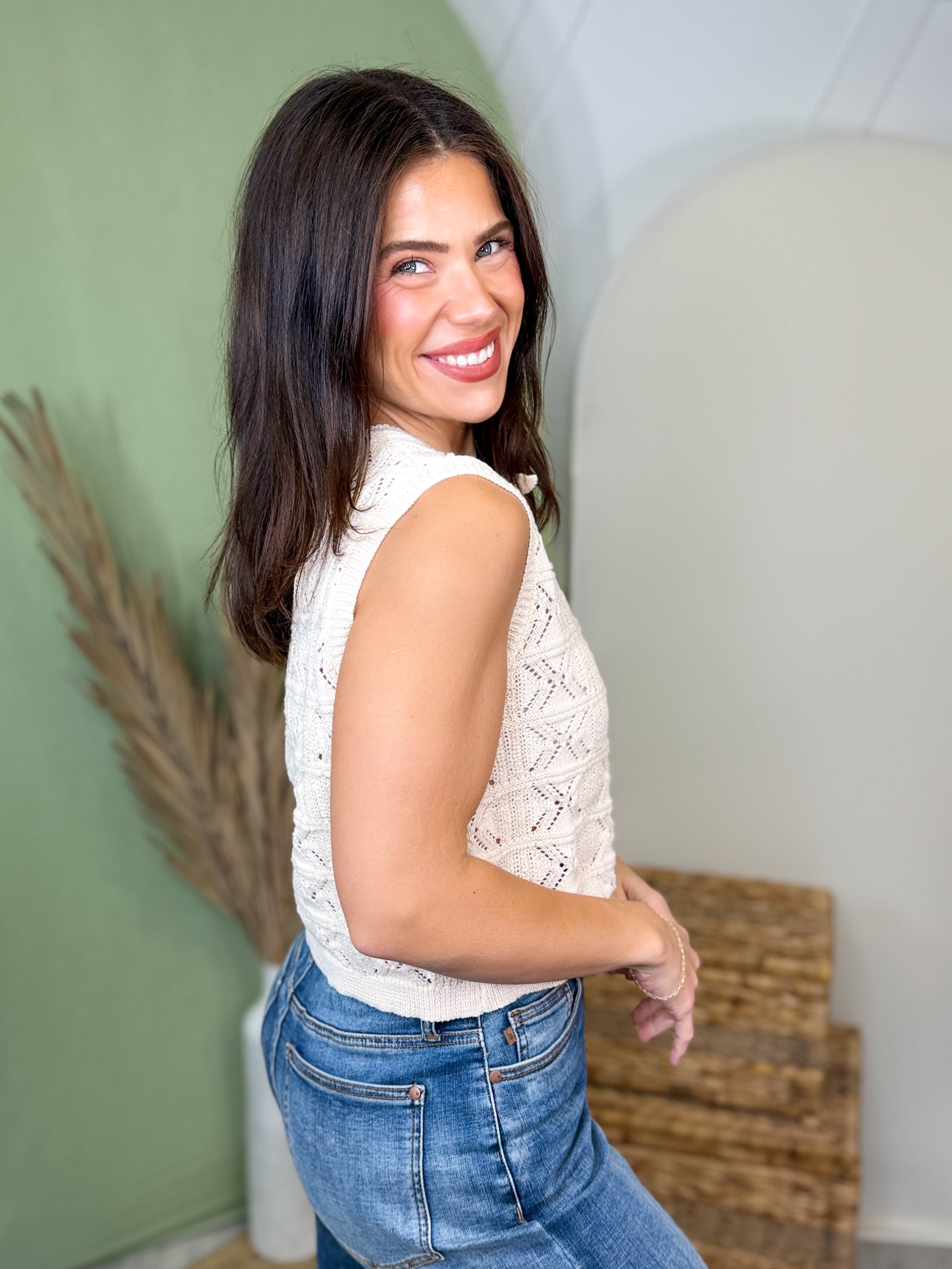 Grace & Gather Button Top-110 SHORT SLEEVE TOP-POLAGRAM-Heathered Boho Boutique, Women's Fashion and Accessories in Palmetto, FL