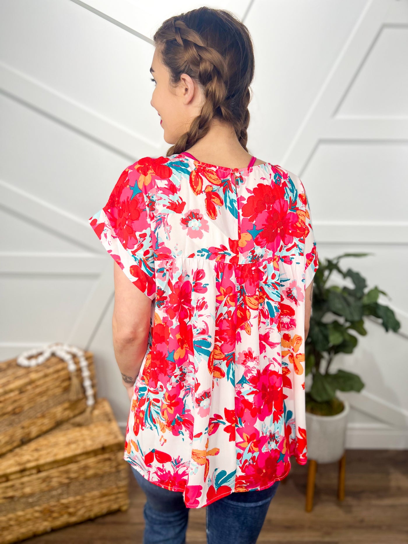 Boasting Floral Top