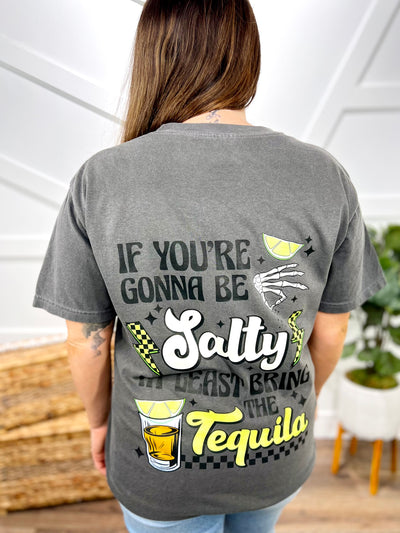 If You're Gonna Be Salty Graphic Tee-110 Short Sleeve Top-Heathered Boho-Heathered Boho Boutique, Women's Fashion and Accessories in Palmetto, FL