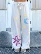 Celestial Dreams Lounge Pants-150 PANTS-DAVI & DANI-Heathered Boho Boutique, Women's Fashion and Accessories in Palmetto, FL
