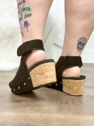 Black Frisky Wedges-350 Shoes-Corkys-Heathered Boho Boutique, Women's Fashion and Accessories in Palmetto, FL