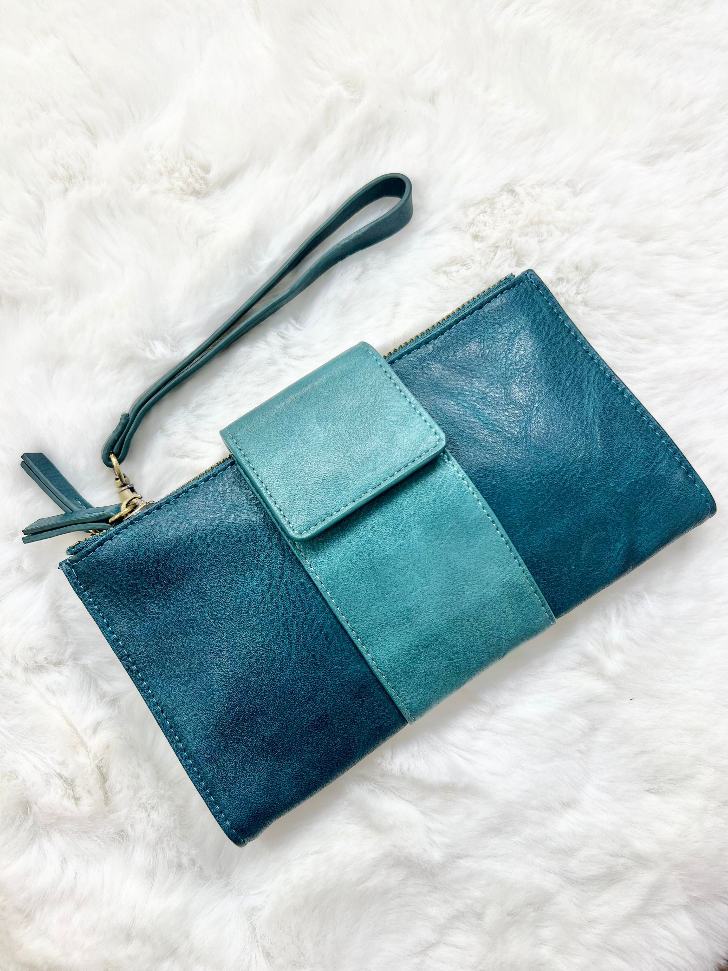 Camryn Colorblock Wallet Crossbody-320 Bags-Joy Susan-Heathered Boho Boutique, Women's Fashion and Accessories in Palmetto, FL