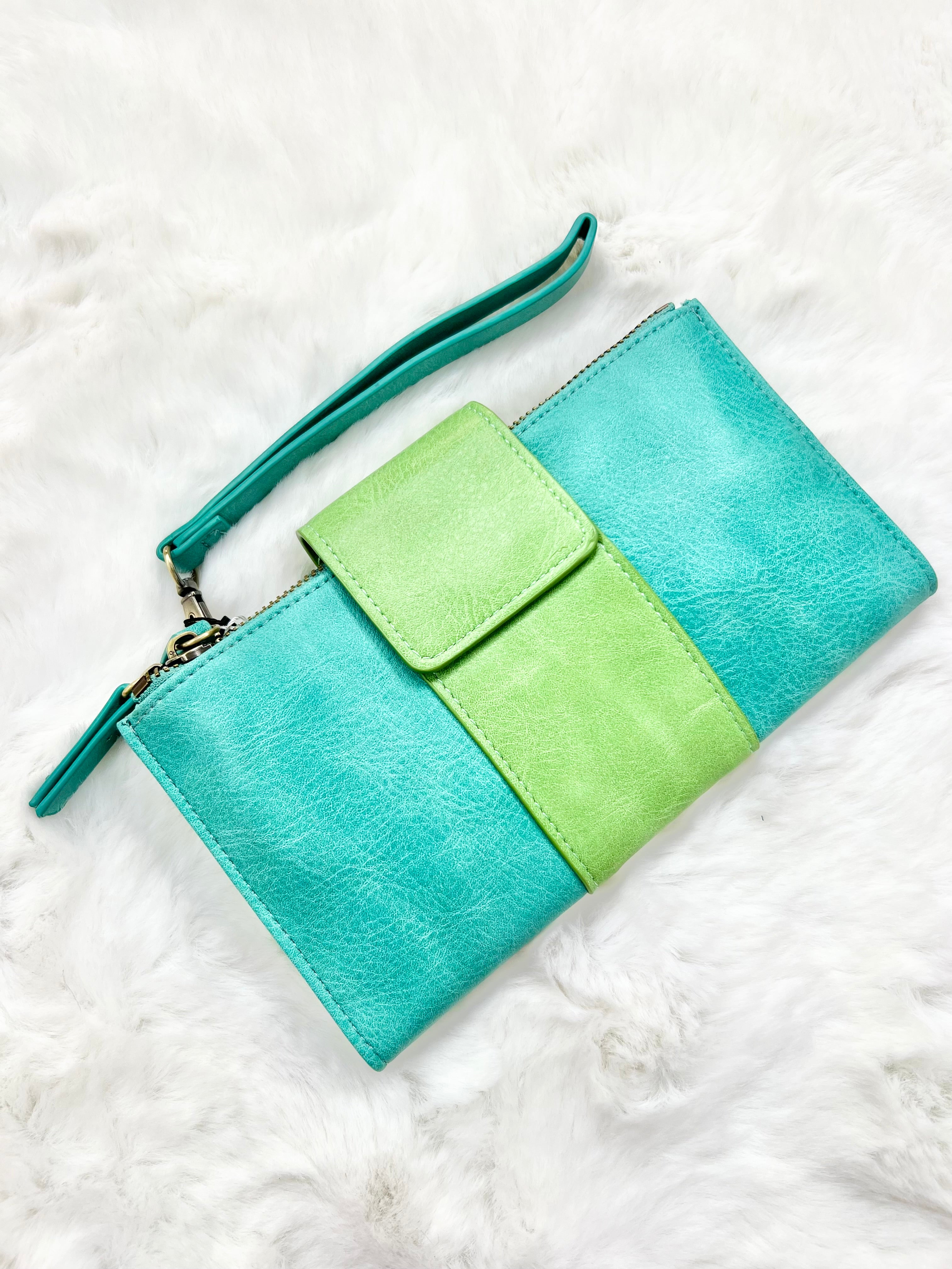 Camryn Colorblock Wallet Crossbody-320 Bags-Joy Susan-Heathered Boho Boutique, Women's Fashion and Accessories in Palmetto, FL