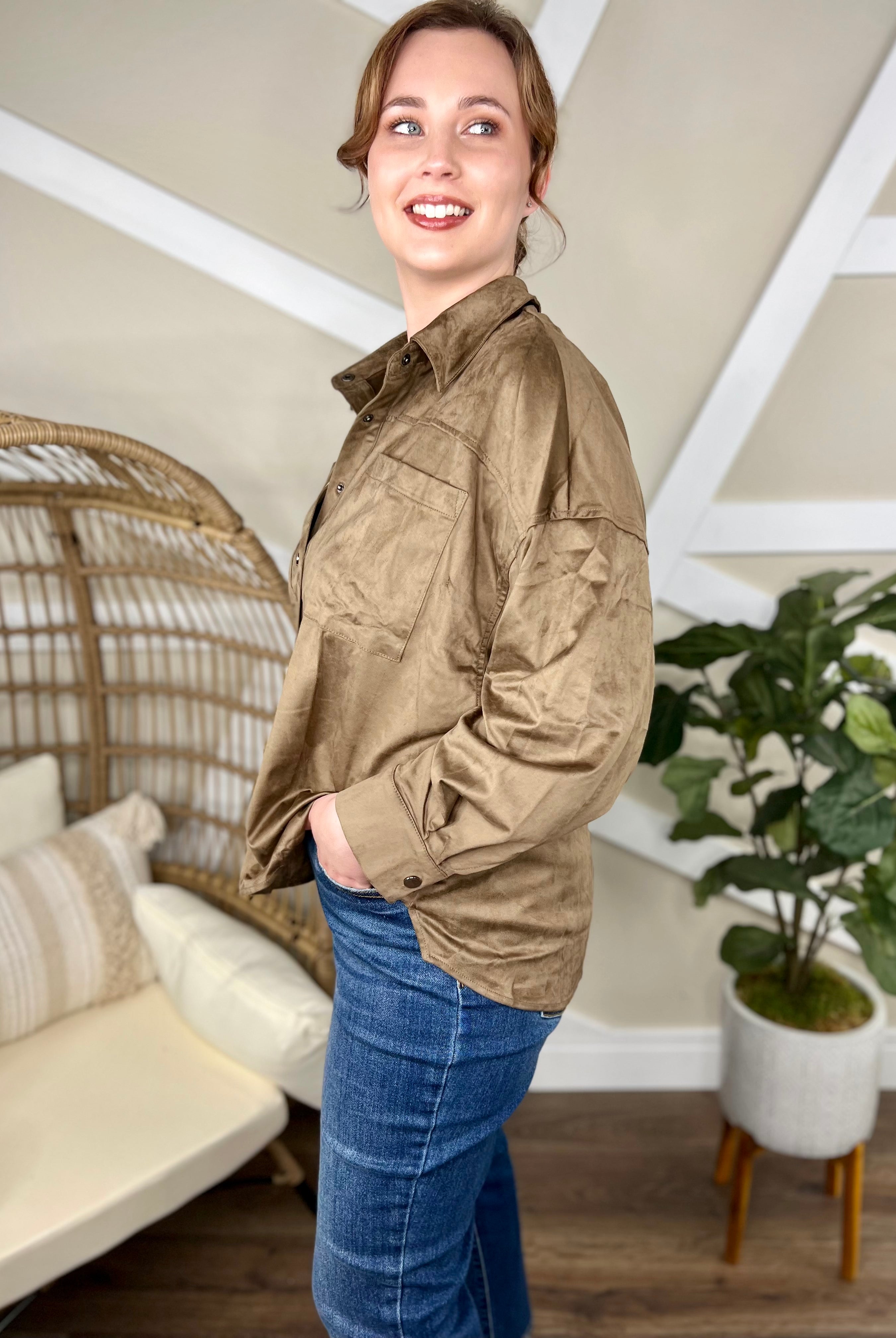 Double or Nothing Jacket-200 Jackets/Shackets-Andree by Unit-Heathered Boho Boutique, Women's Fashion and Accessories in Palmetto, FL