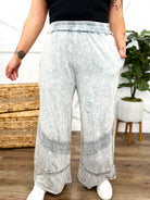 Bohemian Moment Wide Leg Pants-150 PANTS-J. Her-Heathered Boho Boutique, Women's Fashion and Accessories in Palmetto, FL