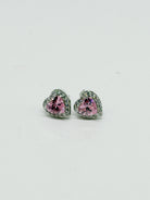 Princess Heart Stud Earring-310 Jewelry-NIHAO JEWELRY-Heathered Boho Boutique, Women's Fashion and Accessories in Palmetto, FL