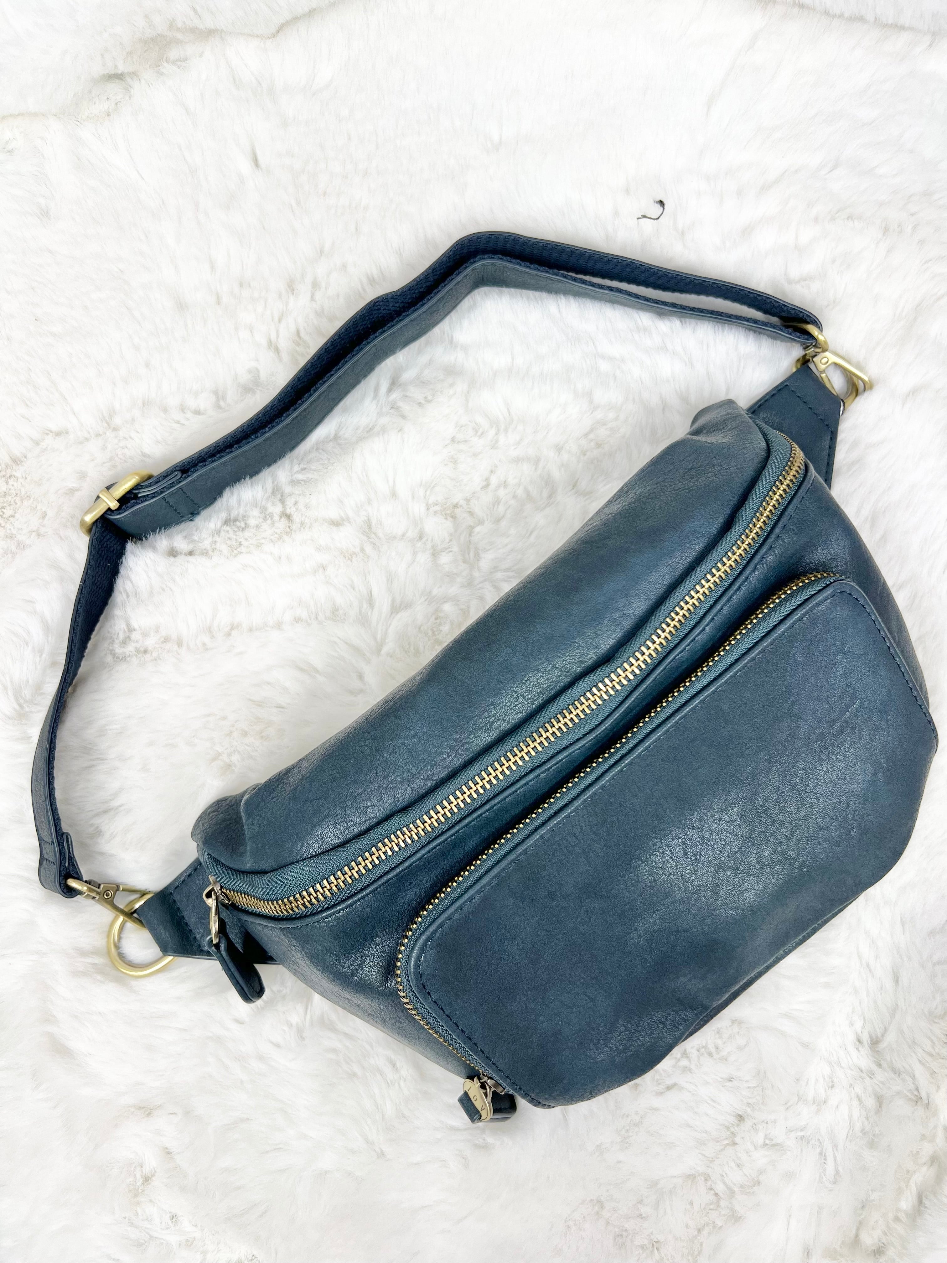 Rory Organizer Sling Belt Bag-320 Bags-Joy Susan-Heathered Boho Boutique, Women's Fashion and Accessories in Palmetto, FL