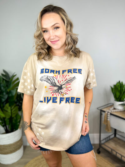 Born Free Live Free Graphic Tee