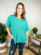 RESTOCK: Look This Good Top-110 Short Sleeve Top-Davi & Dani-Heathered Boho Boutique, Women's Fashion and Accessories in Palmetto, FL