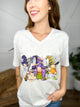 Halloween Gnomes Graphic Tee -288-130 Graphic Tees-Heathered Boho-Heathered Boho Boutique, Women's Fashion and Accessories in Palmetto, FL
