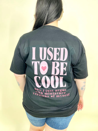 Used to Be Cool Mom Life Graphic Tee-130 Graphic Tees-Heathered Boho-Heathered Boho Boutique, Women's Fashion and Accessories in Palmetto, FL