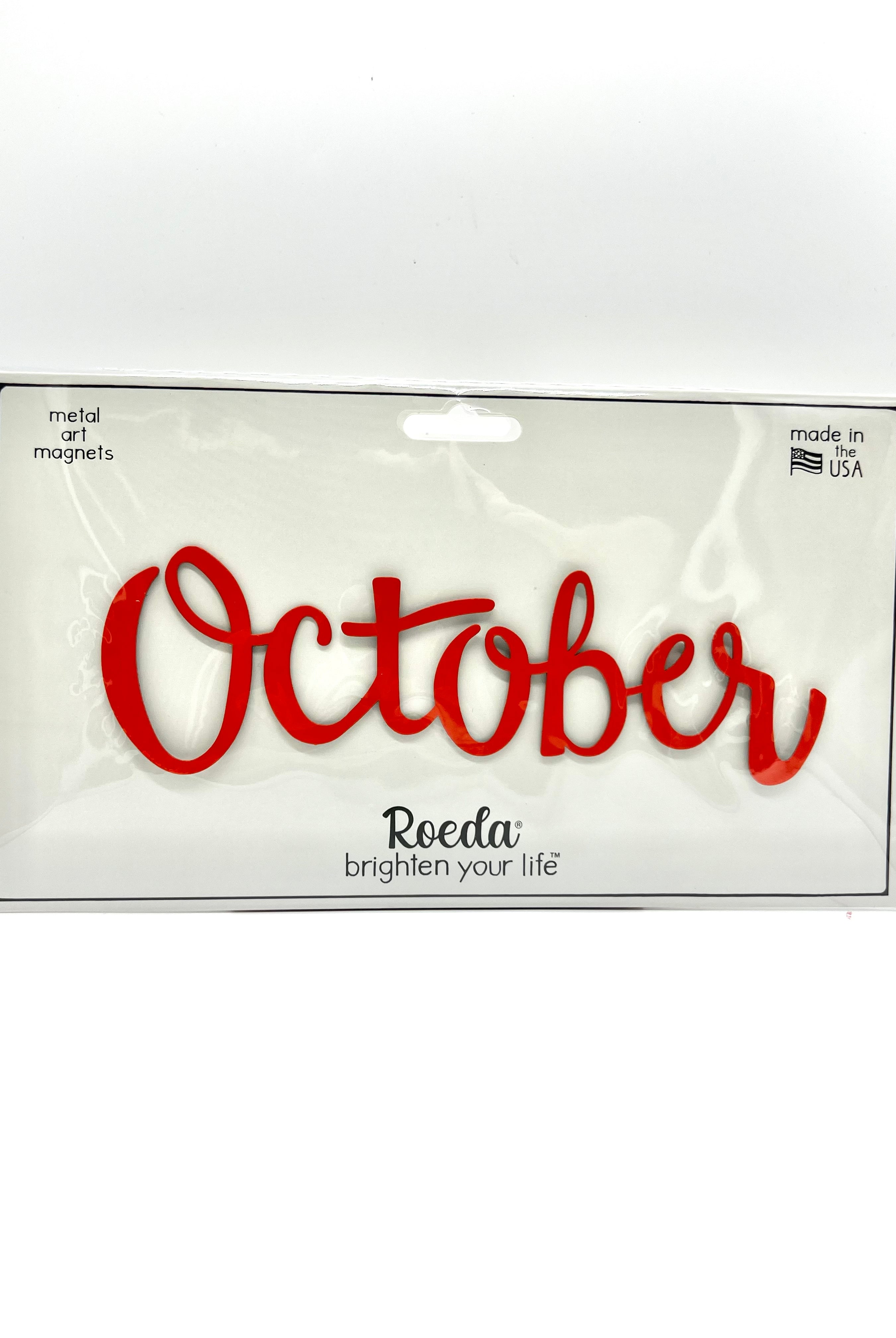Month Magnet-340 Other Accessories-Roeda Studios-Heathered Boho Boutique, Women's Fashion and Accessories in Palmetto, FL