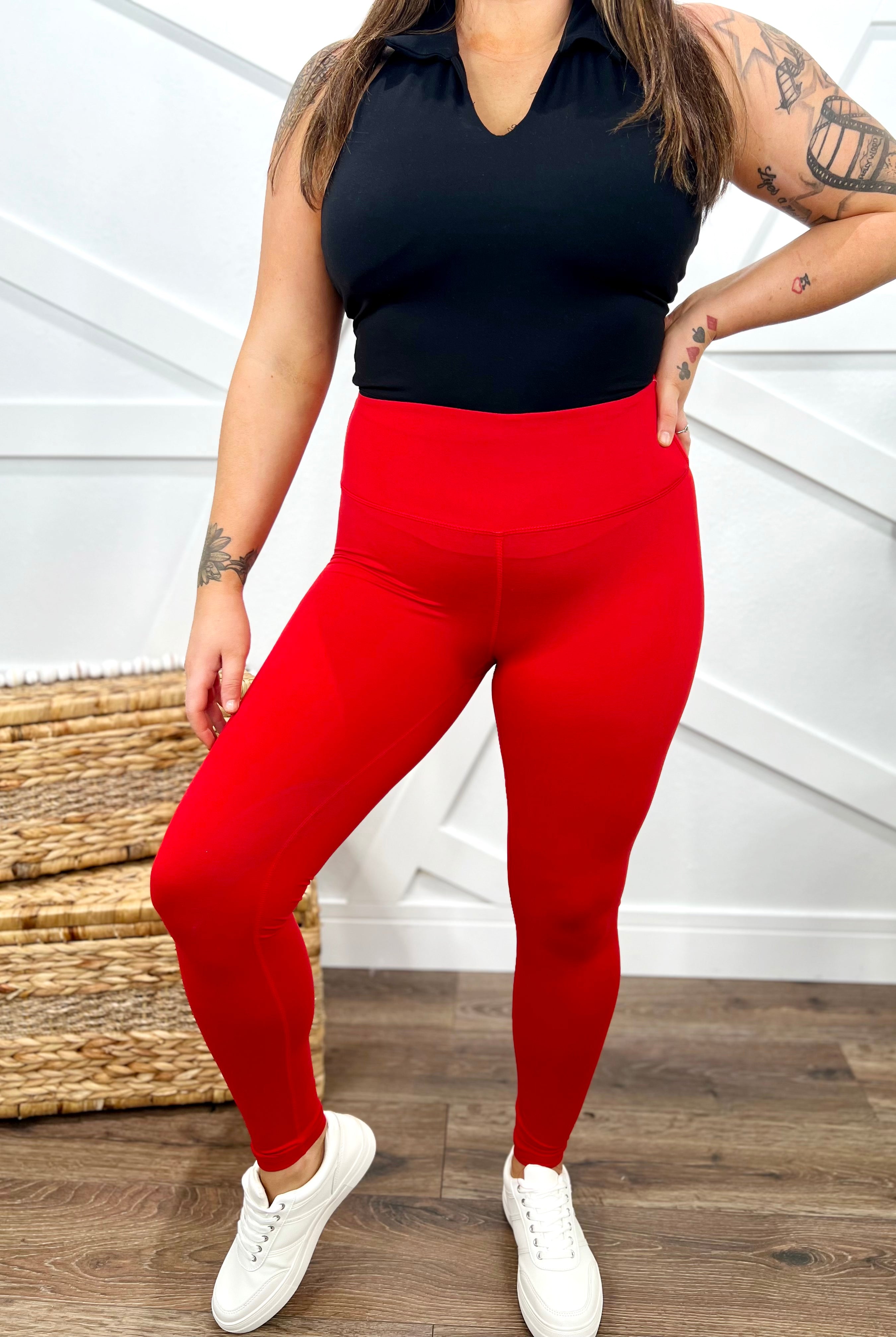 Basics Are Best Leggings-180 LEGGINGS-Rae Mode-Heathered Boho Boutique, Women's Fashion and Accessories in Palmetto, FL