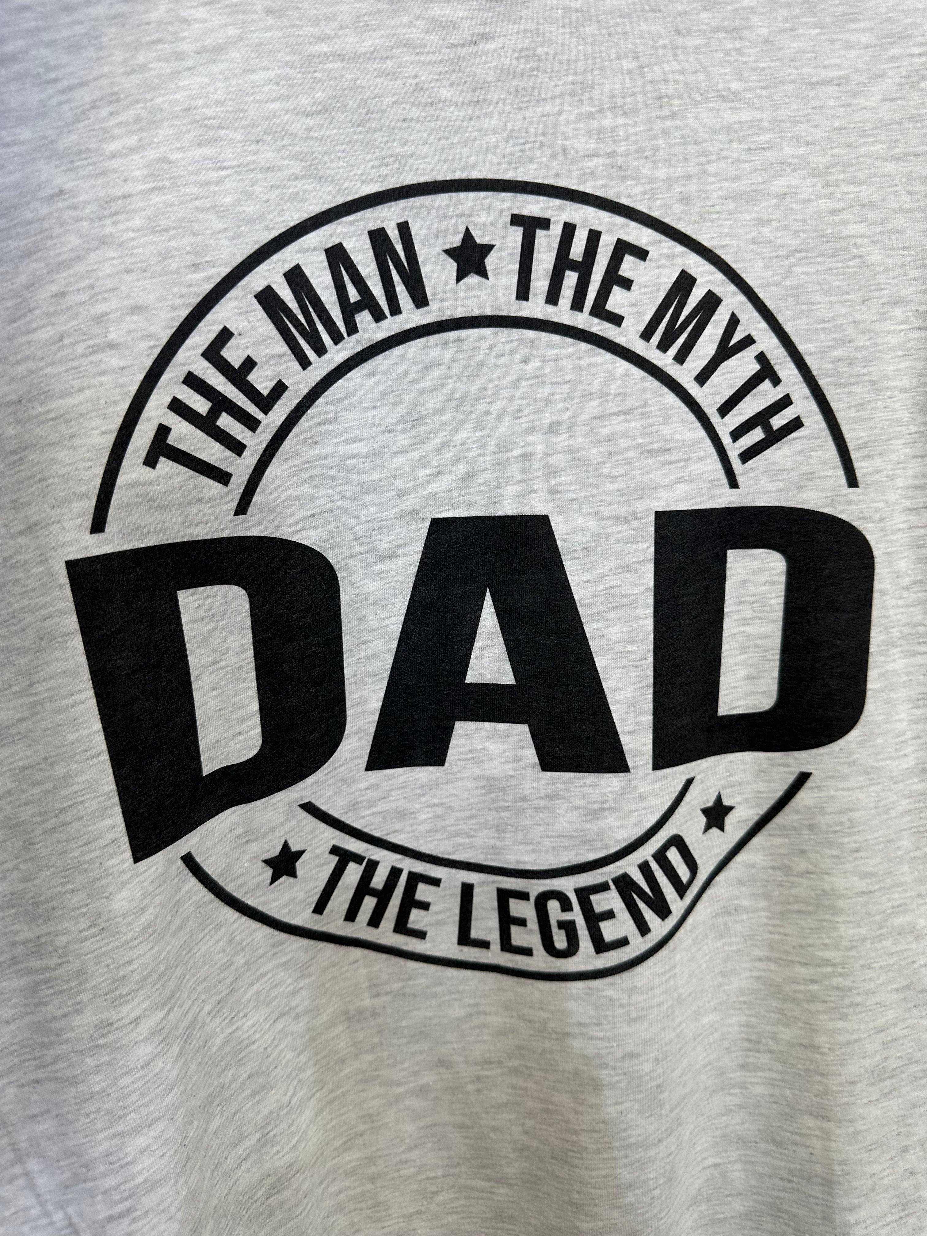 The Man, The Myth, The Legend Graphic Tee - Multiple Name Options-130 Graphic Tees-Heathered Boho-Heathered Boho Boutique, Women's Fashion and Accessories in Palmetto, FL