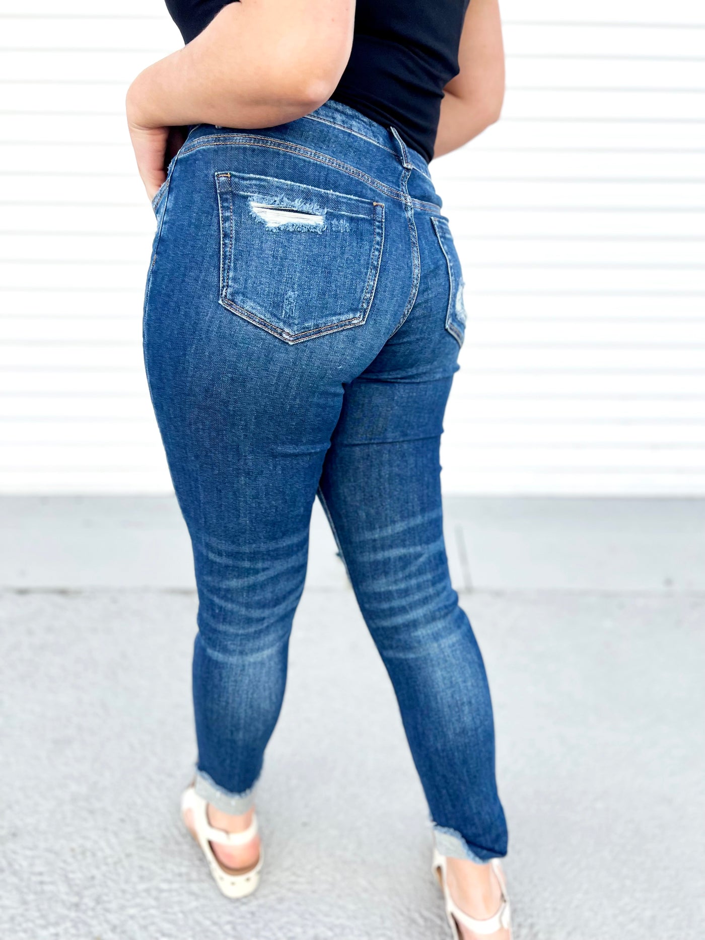 Get With It Boyfriend Jeans by Mica Denim