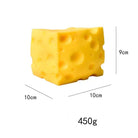 Restock: Large Cheese Squishy-340 Other Accessories-Auraquise-Heathered Boho Boutique, Women's Fashion and Accessories in Palmetto, FL