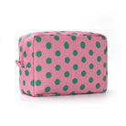 Polka Dot Cosmetic Bag-320 BAGS-MKS AMERICA-Heathered Boho Boutique, Women's Fashion and Accessories in Palmetto, FL