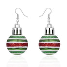 Christmas Bulb Earrings-310 Jewelry-NIHAO JEWELRY-Heathered Boho Boutique, Women's Fashion and Accessories in Palmetto, FL