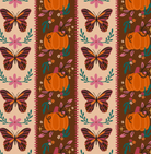 Flutter Into Fall Blanket-340 OTHER ACCESSORIES-ALIBABA-Heathered Boho Boutique, Women's Fashion and Accessories in Palmetto, FL