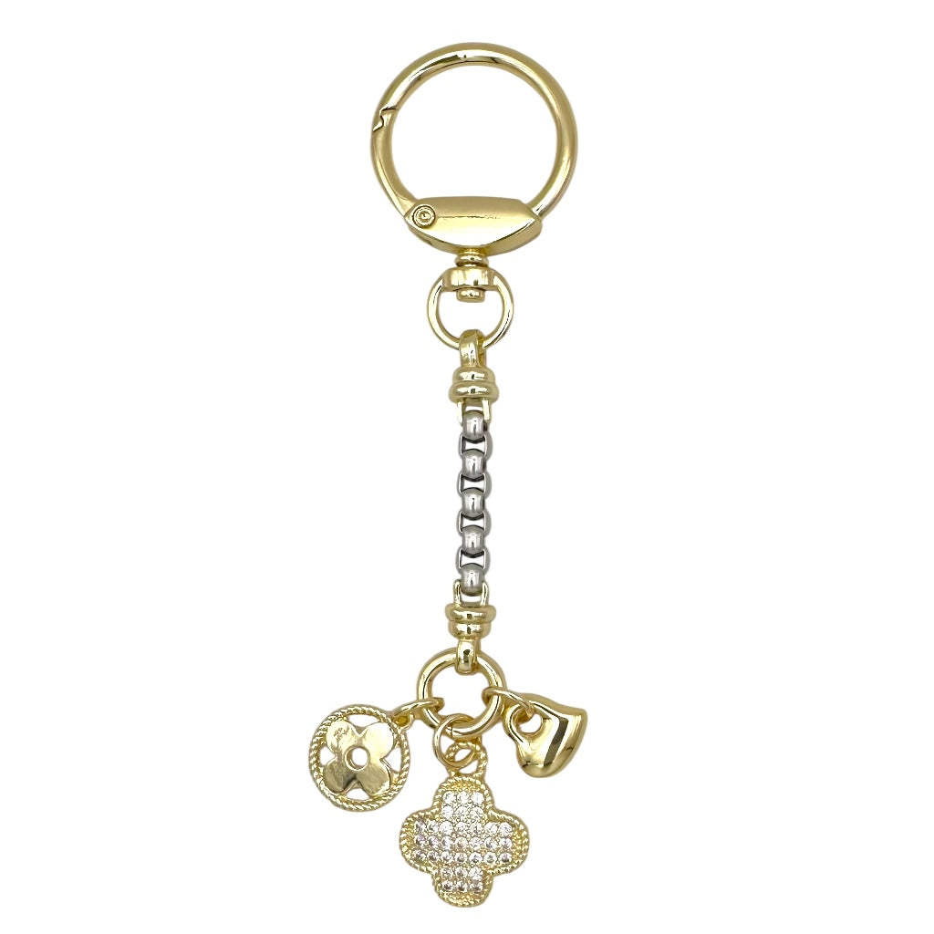 Clovers Bag Charm-340 Other Accessories-Millenx Accessories, LLC.-Heathered Boho Boutique, Women's Fashion and Accessories in Palmetto, FL