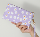 Daisy Wristlet-320 Bags-Zenana-Heathered Boho Boutique, Women's Fashion and Accessories in Palmetto, FL