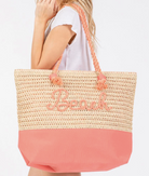 BEACH Rope Tote-320 Bags-Joia Trading-Heathered Boho Boutique, Women's Fashion and Accessories in Palmetto, FL