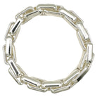 Stretch Hammered Link Bracelet-310 Jewelry-Millenx Accessories, LLC.-Heathered Boho Boutique, Women's Fashion and Accessories in Palmetto, FL