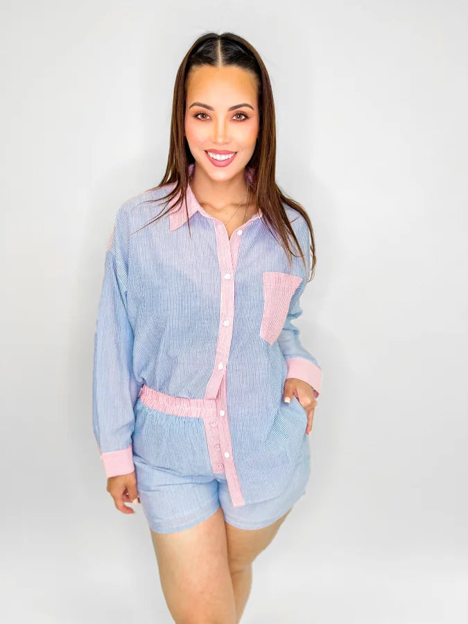 Absolute Charm Shorts-160 shorts-GILLI-Heathered Boho Boutique, Women's Fashion and Accessories in Palmetto, FL