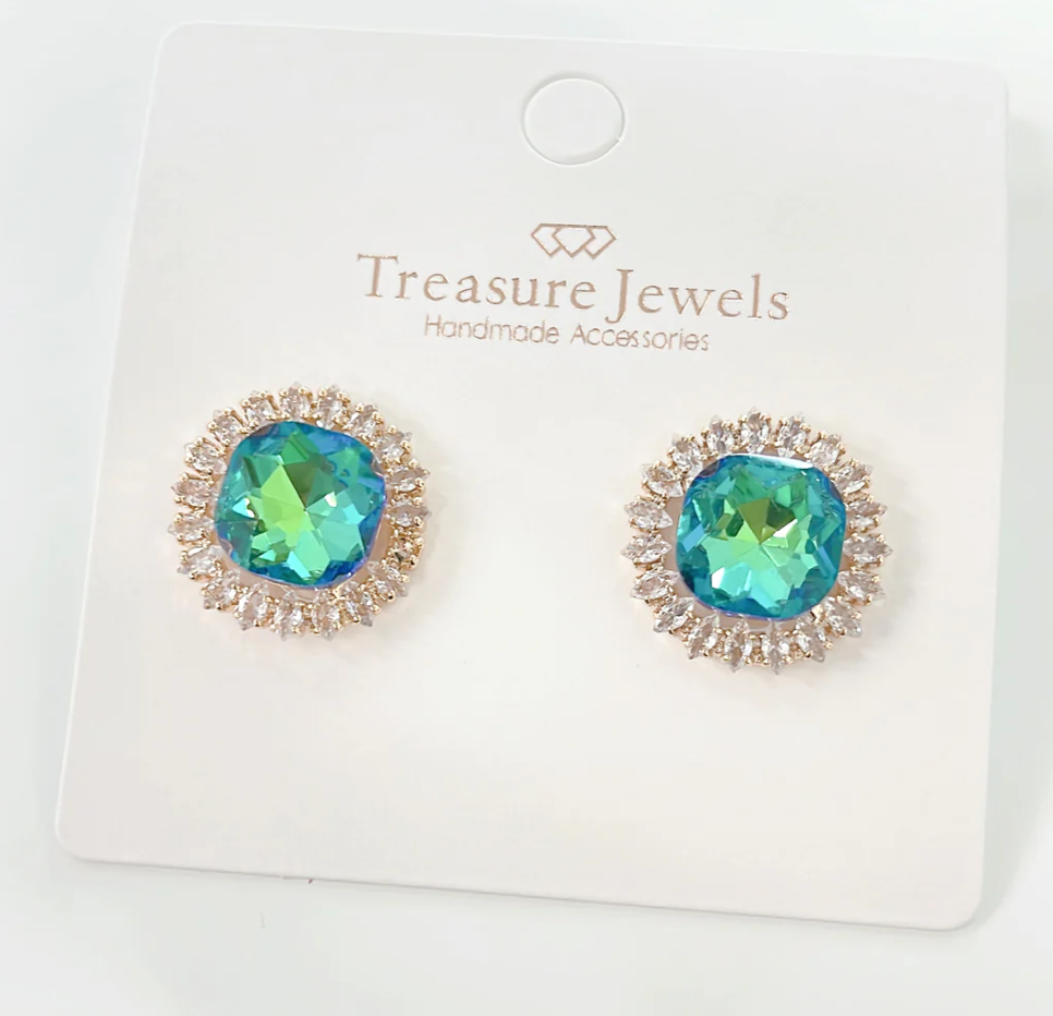 Radiance Stud-310 Jewelry-Treasure Jewels-Heathered Boho Boutique, Women's Fashion and Accessories in Palmetto, FL