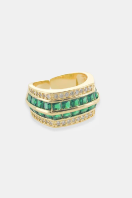 CZ Ring-310 Jewelry-OMGBLINGS-Heathered Boho Boutique, Women's Fashion and Accessories in Palmetto, FL
