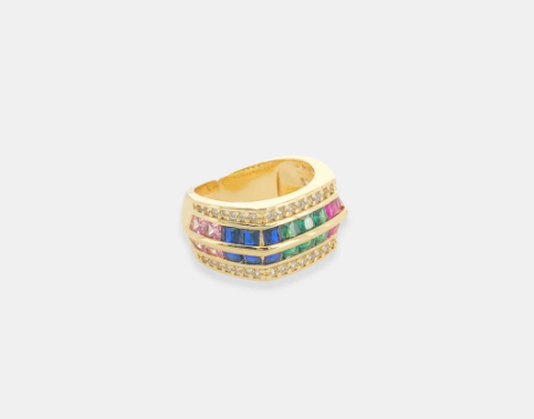 CZ Ring-310 Jewelry-OMGBLINGS-Heathered Boho Boutique, Women's Fashion and Accessories in Palmetto, FL