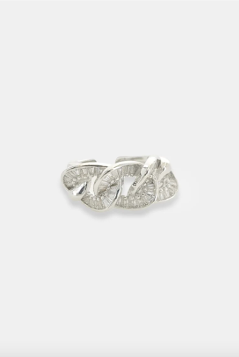 CZ Curb Chain Ring-310 Jewelry-OMGBLINGS-Heathered Boho Boutique, Women's Fashion and Accessories in Palmetto, FL