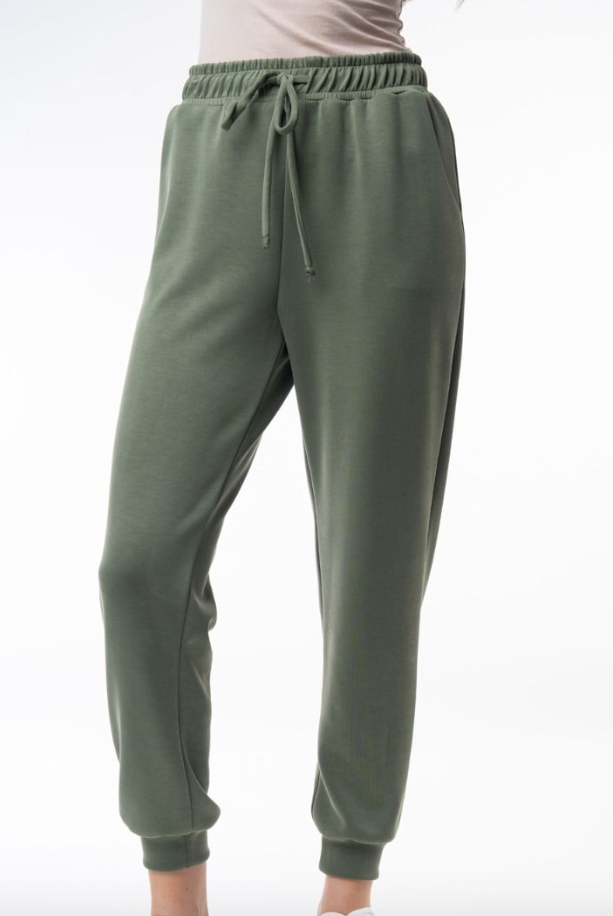 Sprint in Style Joggers-150 PANTS-White Birch-Heathered Boho Boutique, Women's Fashion and Accessories in Palmetto, FL