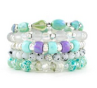 Italy Jar Stack-310 Jewelry-Erimish-Heathered Boho Boutique, Women's Fashion and Accessories in Palmetto, FL