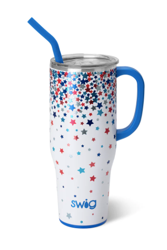 Star Spangled Swig-340 Other Accessories-Swig-Heathered Boho Boutique, Women's Fashion and Accessories in Palmetto, FL