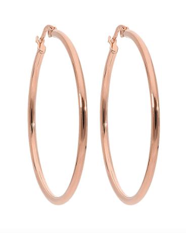 Qudo Valentano 1.57" Hoop Earring-400 Takeover/Pre-Order-Qudo-Heathered Boho Boutique, Women's Fashion and Accessories in Palmetto, FL