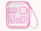 Busy As A Mother - Tote-320 Bags-Teleties-Heathered Boho Boutique, Women's Fashion and Accessories in Palmetto, FL