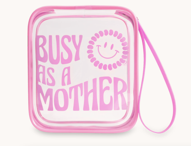 Busy As A Mother - Tote-320 Bags-Teleties-Heathered Boho Boutique, Women's Fashion and Accessories in Palmetto, FL