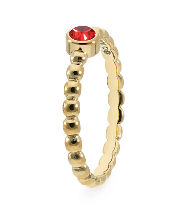 Qudo Spacer Ring Matino Deluxe - Gold-400 Takeover/Pre-Order-Qudo-Heathered Boho Boutique, Women's Fashion and Accessories in Palmetto, FL